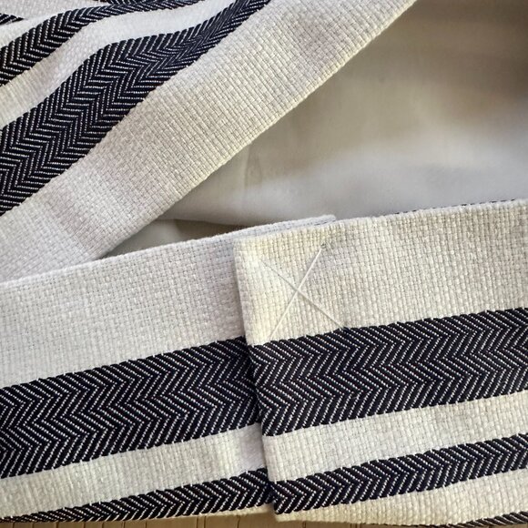 NWOT J.Crew Herringbone Striped Pencil Skirt, SIze 8 - Picture 5 of 8